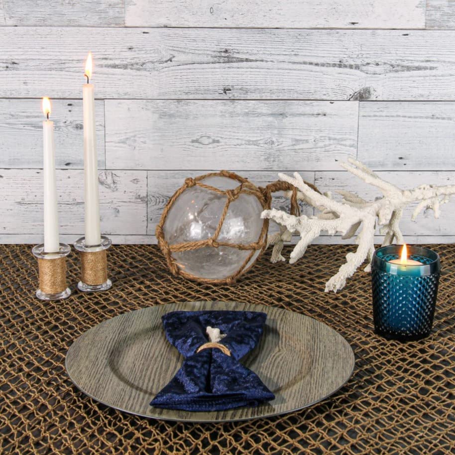 Richland Simple Glass Taper Candle Holder Set of 6 - Image 4